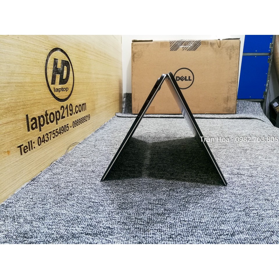 Laptop Dell XPS 13 9365 - Core i7 7Y75, Ram 8GB, ổ SSD 256GB, Màn hình 13inch FullHD cảm ứng xoay 360 độ, vỏ nhôm, 1,2kg | BigBuy360 - bigbuy360.vn