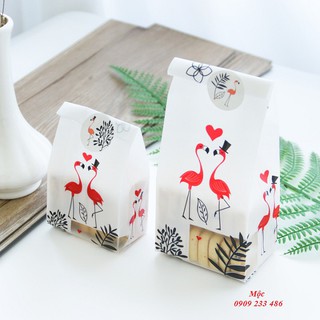 Túi bánh kẹo hình hạc lớn nhỏ không kèm tem