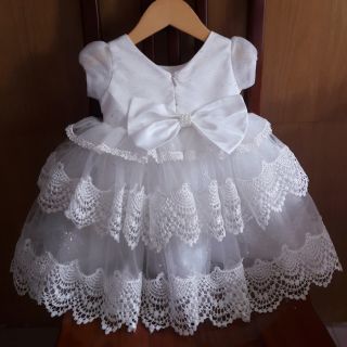 Váy công chúa ba tầng ren 3D cao cấp