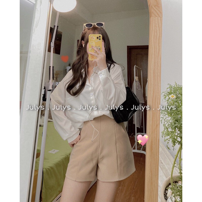 Quần short khoá kéo 3 màu