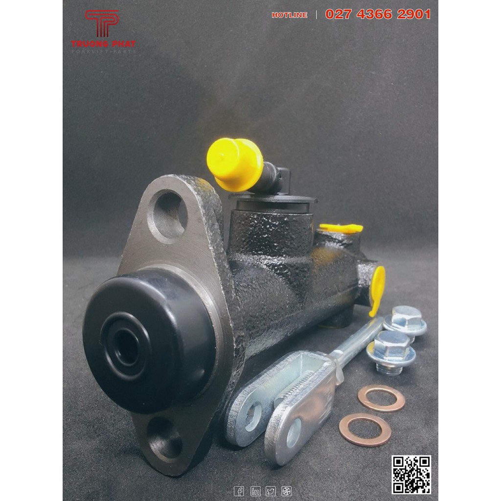 PHỤ TÙNG XE NÂNG - TỔNG PHANH XE NÂNG TCM FD25/30 T3/C3 C3  - BRAKE MASTER CYLINDER FOR TCM FORKLIFT FD25/30 - 25595-403