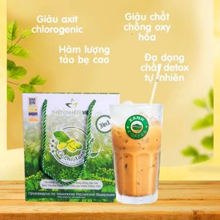 🌰🌰 CÀ PHÊ XANH THIÊN NHIÊN VIỆT Hộp 30 gói