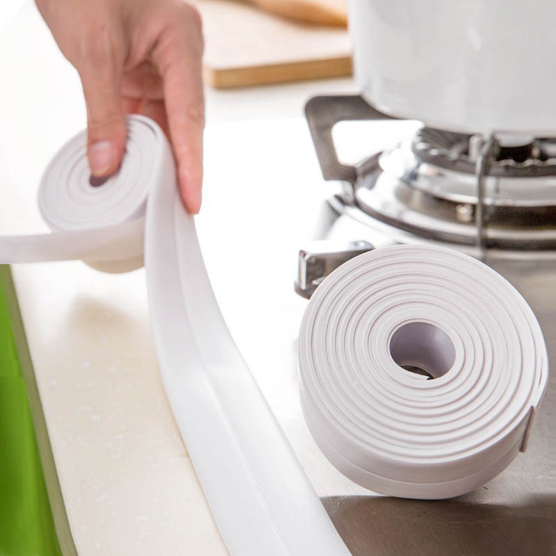 Băng dán viền bồn rửa chén chống nước băng nhựa PVC