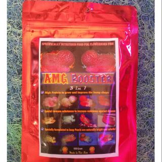 Thức ăn cho cá la hán AMG tăng châu đầu màu