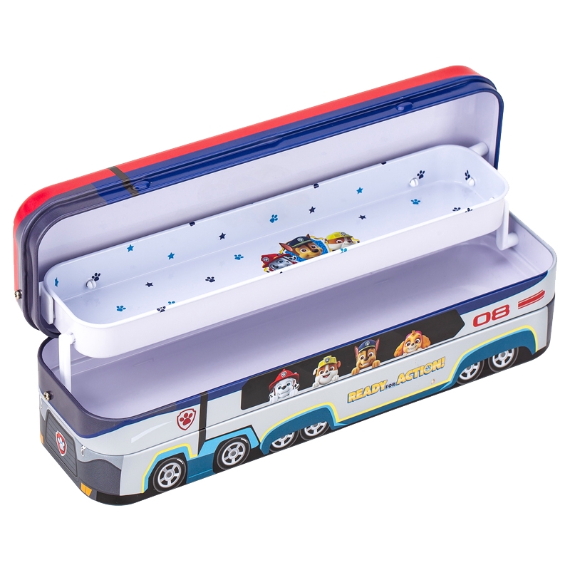 CREATIVE PAW PATROL Hộp Bút Kim Loại Tạo Hình Dễ Thương
