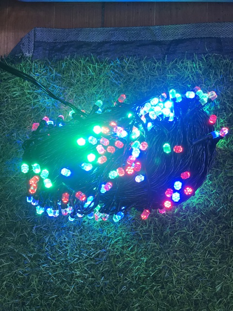LED Kim Cương 💎 50m Các màu dây đen