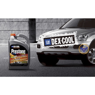 Nước làm mát ô tô màu đỏ cam PRESTONE USA chuẩn GM DEX COOL cho xe Chevrolet