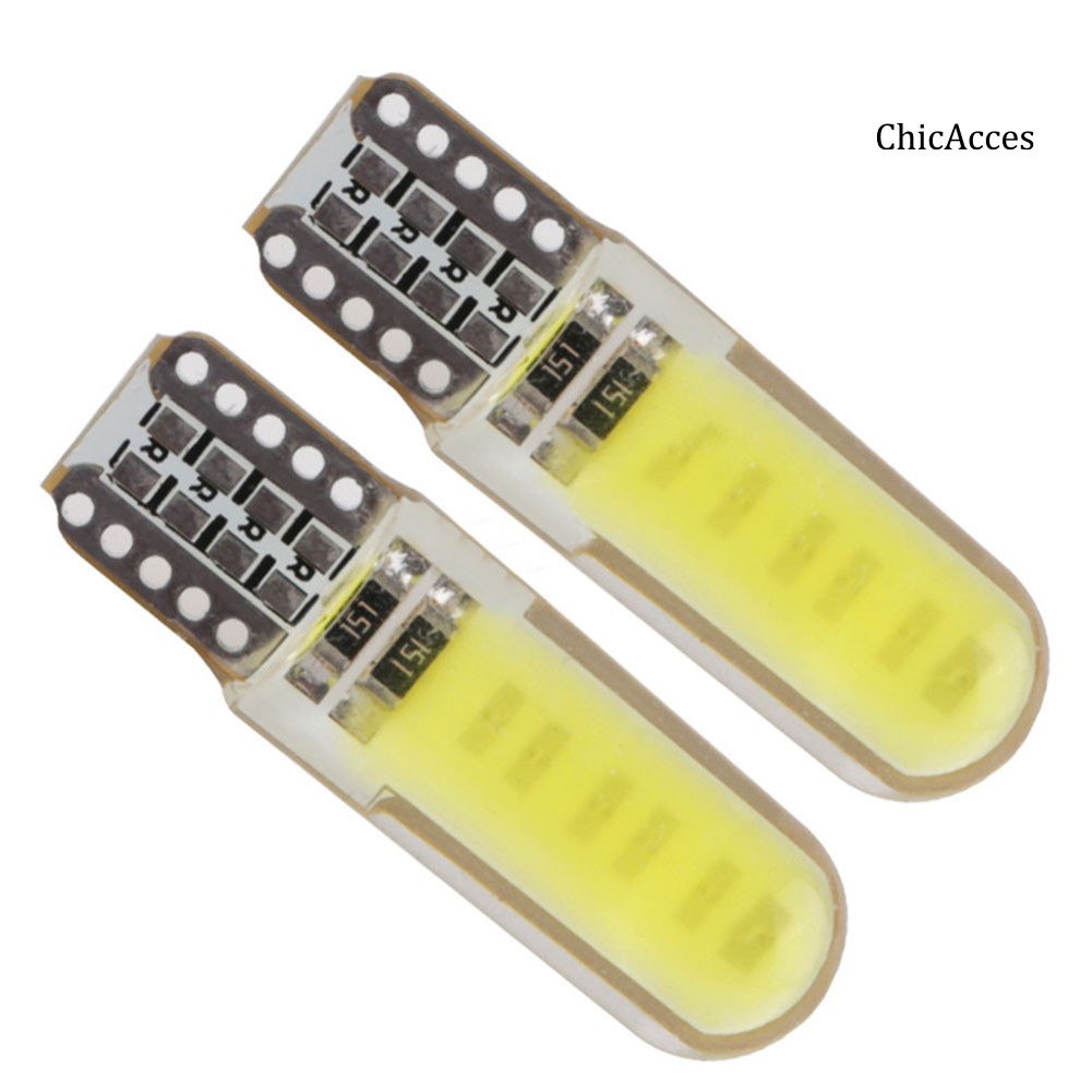 Đèn Led T10 W5W 192 168 Cob Led Gắn Biển Số Xe Hơi Chuyên Dụng