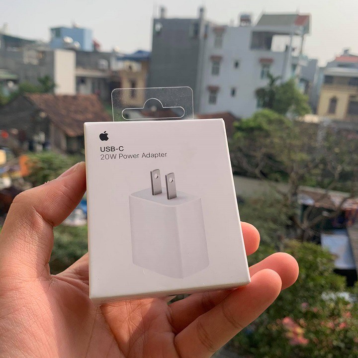 Củ Sạc Nhanh Iphone 20W Chính Hãng Mã LL/A Sạc Siêu Nhanh Không Nóng Cho IP 11 đến 12 Promax BH 12  Tháng