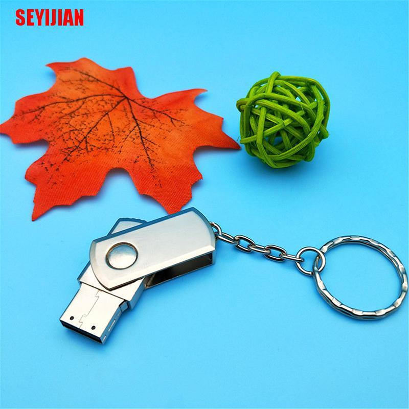 (SEY) Stainless Steel Usb 2.0Pen Drive 1Gb Flash Drive Stick Flash Drive With Keychain