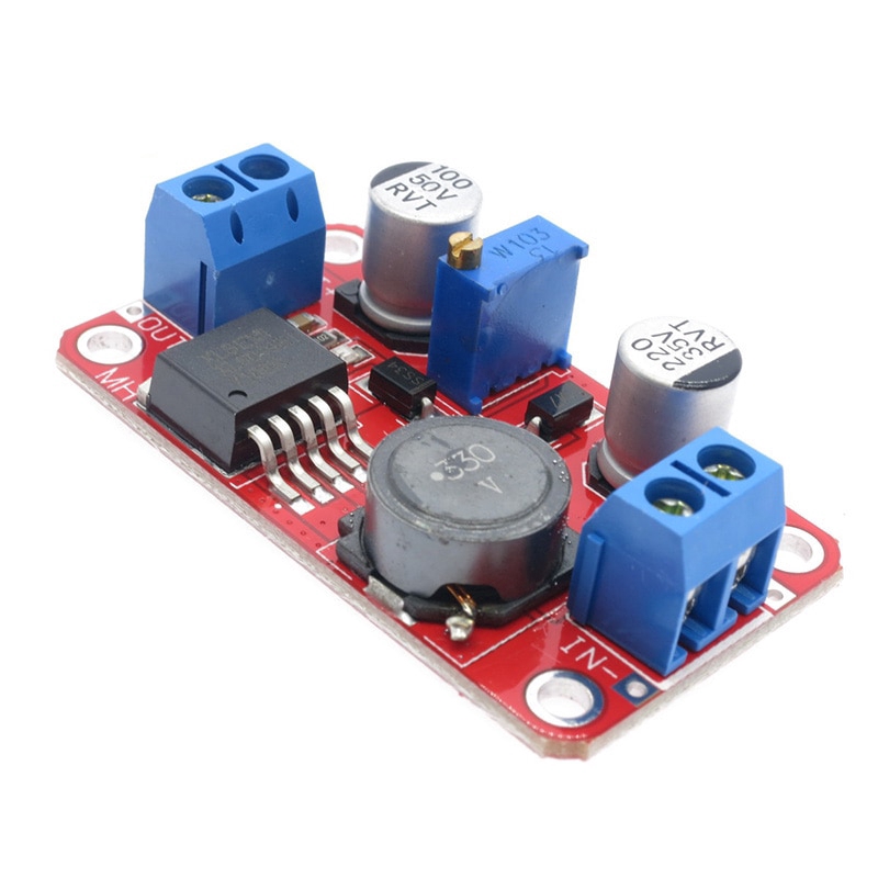 1 Mạch tăng áp XL6019 5A sang DC 3V-35V xuống 5V-40V