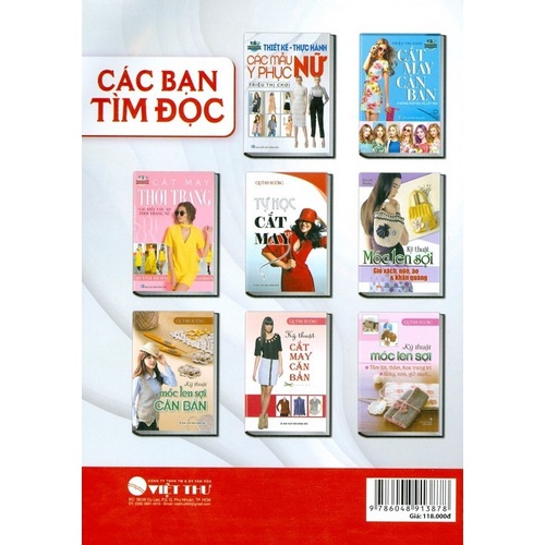 Sách -Thiết Kế Thực Hành Các Mẫu Y Phục Nữ
