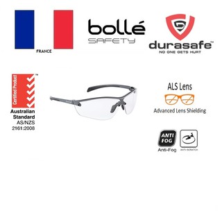 BOLLE 1676101 Silium Plus Clear Len Gọng kim loại phủ bóng cao cấp, tròng kính Trong Suốt phủ Platinum bạch kim, kèm hộp