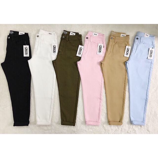 Quần jeans baggy màu mới