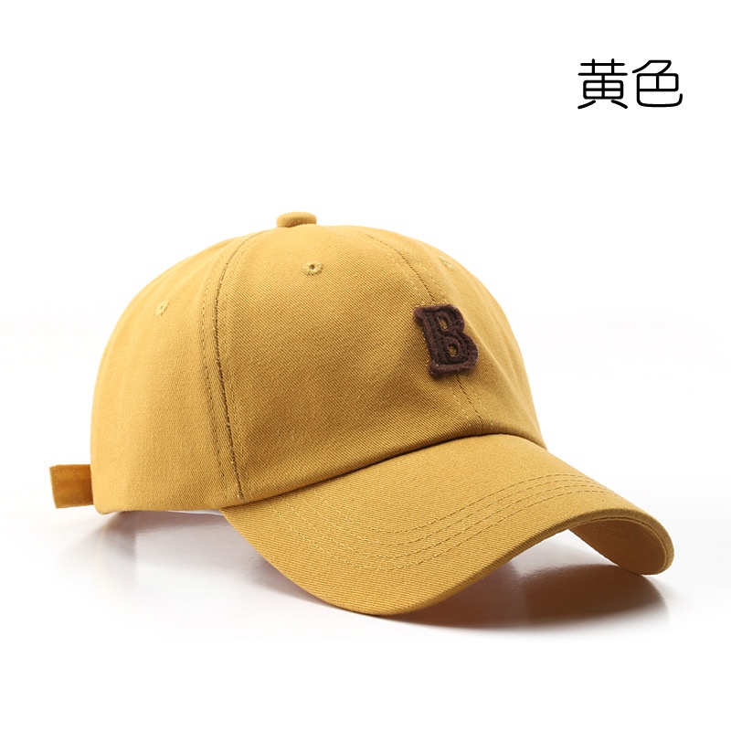 Mũ Lưỡi Trai LINJW Chất Liệu Mềm Thêu Chữ Phong Cách Hàn Quốc Thời Trang Cho Nữ