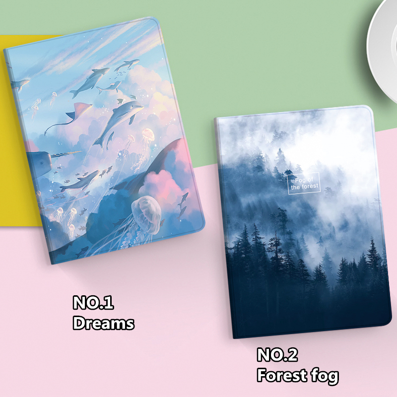 Bao Da Máy Tính Bảng Tự Động Tắt / Mở Cho ipad 7th 8th 9th 10.2 air3 2018 5 / 6 9.7-inch 10.5-inch 10.2 Mini 5 air2 air1