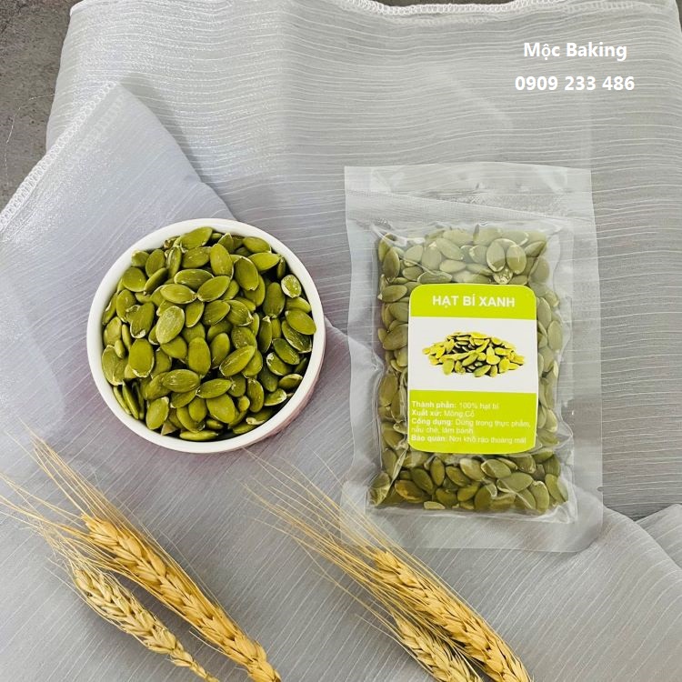 Hạt bí sống tách vỏ 100gr