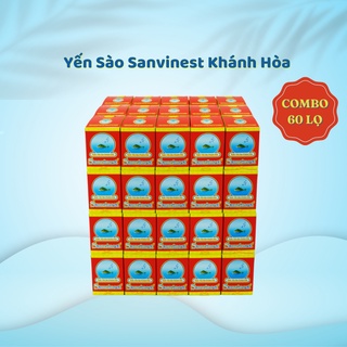 [Thùng 60 lọ] Nước Yến sào Sanvinest Khánh Hòa đóng lọ 70ml