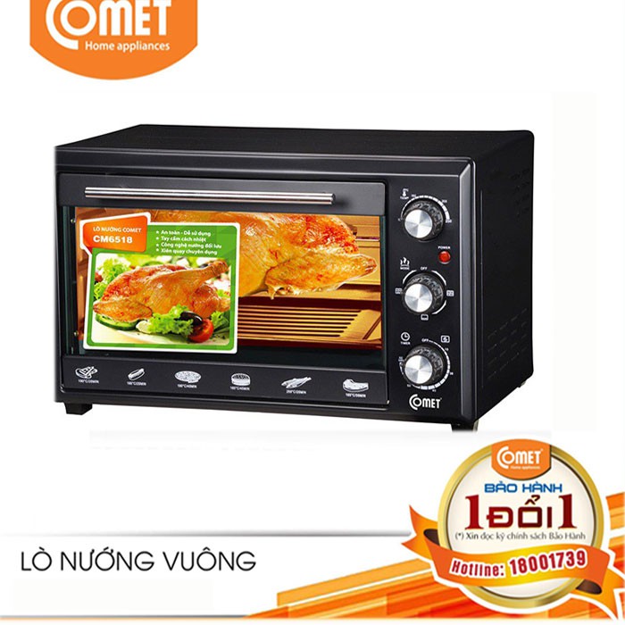 Lò nướng đối lưu Comet CM6516 (18L)