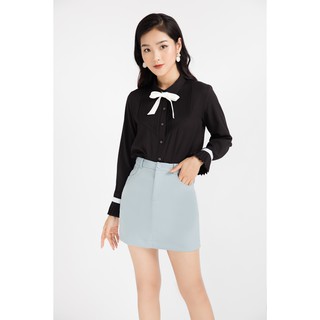 Áo sơ mi dài tay nơ cổ - 20Again