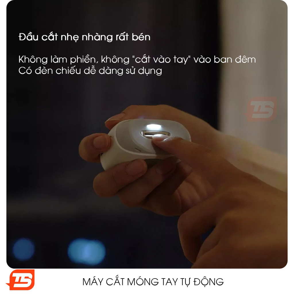 Máy cắt móng tay tự động Xiaomi Seegamic, Tự động cắt móng