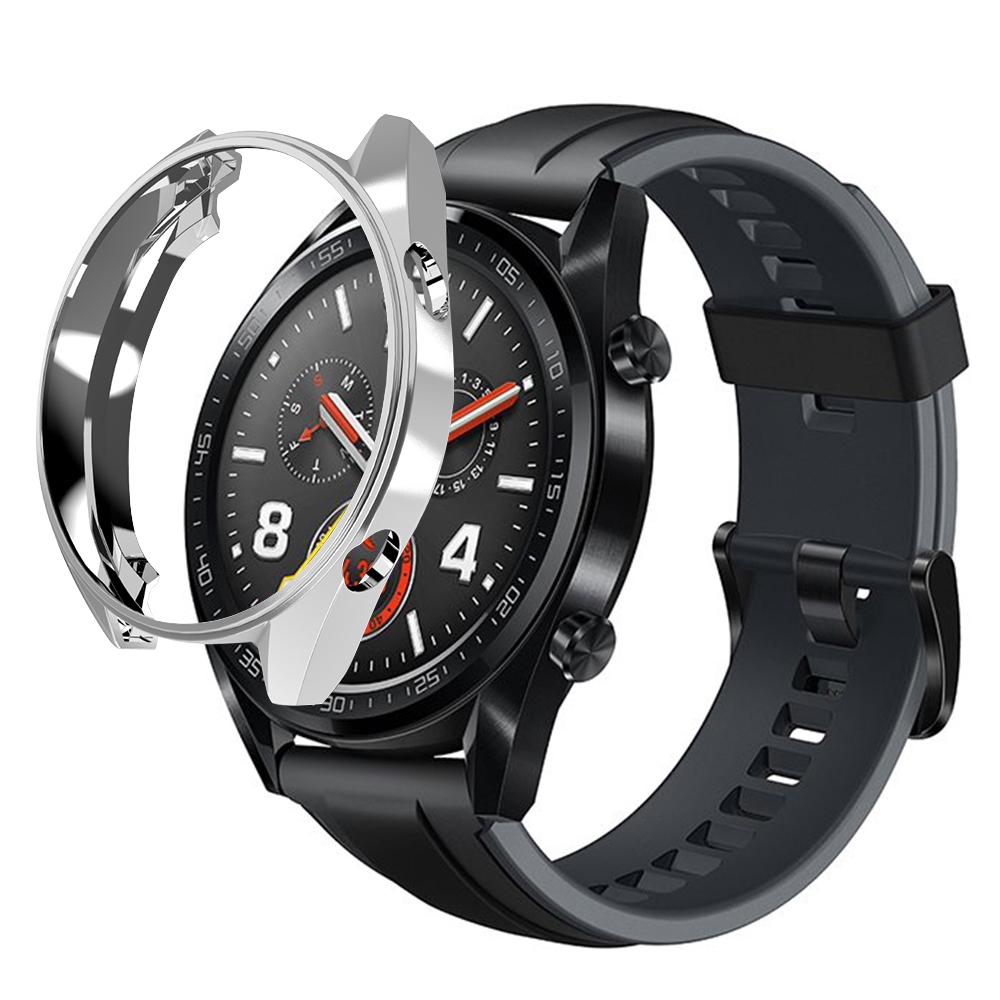 Ốp bảo vệ đồng hồ điện tử mạ điện chống sốc cho Huawei Watch GT