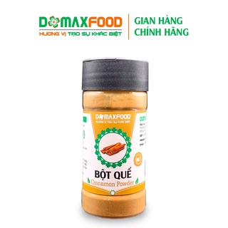 Bột quế Domaxfood - Cinnamon powder - Bột quế nguyên chất - Quế dùng làm gia vị tẩm ướp - bột quế loại 1