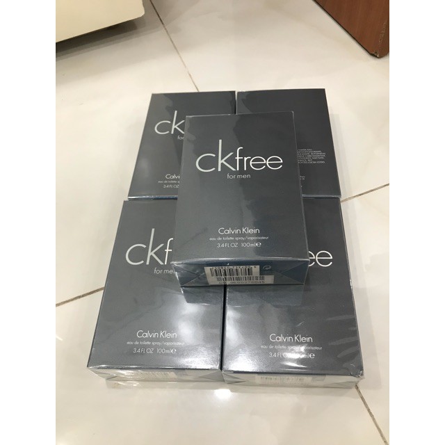 [HÀNG CHÍNH HÃNG] NƯỚC HOA CK FREE FOR MEN 100ML FULL SEAL (TẶNG KÈM 1 VIALS) [HOÀN TIỀN GẤP 1000%]