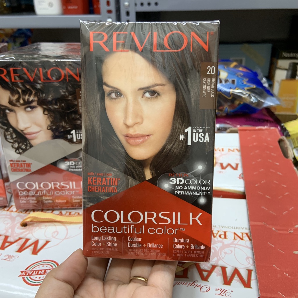 Nhuộm tóc Revlon Colorsilk Beautiful Color của Ý - EDS Hàng Mỹ Đi Air