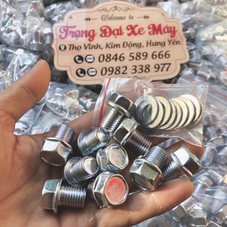 Ốc Dầu 13 Ly combo 10 Ốc + 10 Long Đen