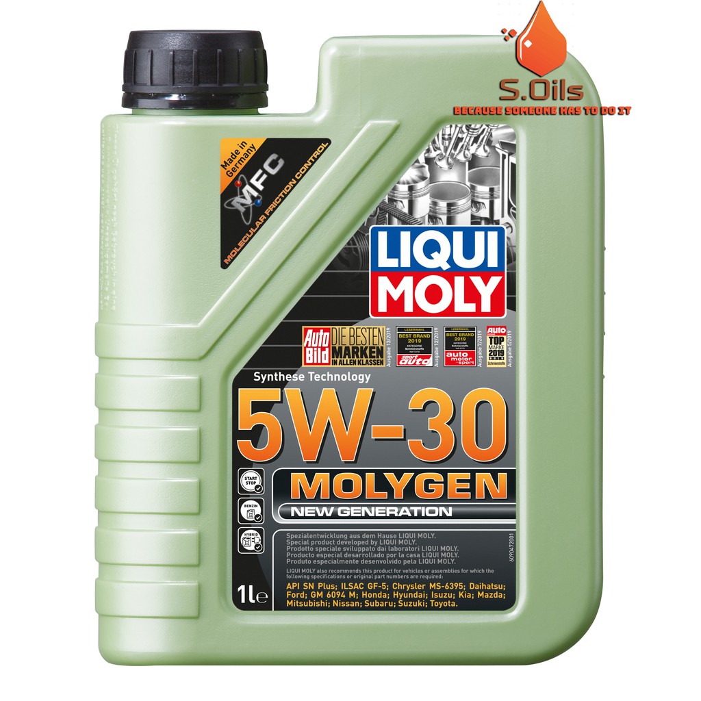 NHỚT LIQUI MOLYGEN 5W-30/40 (1L) - Dành Cho Xe Tay Ga