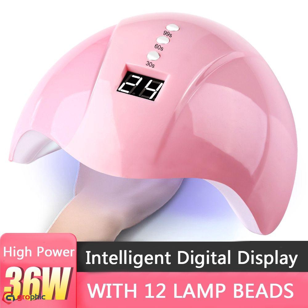 Bộ đèn led sấy khô móng tay nhanh 36w