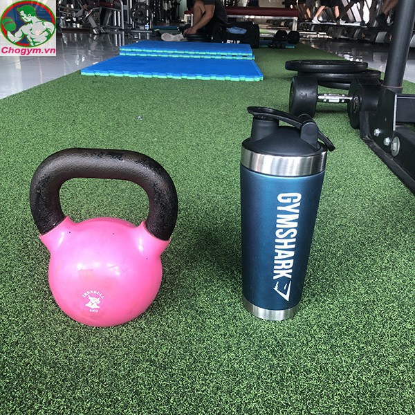 Bình Nước Shaker Tập GYM Inox Gymshark Phiên Bản Cao Cấp 2020