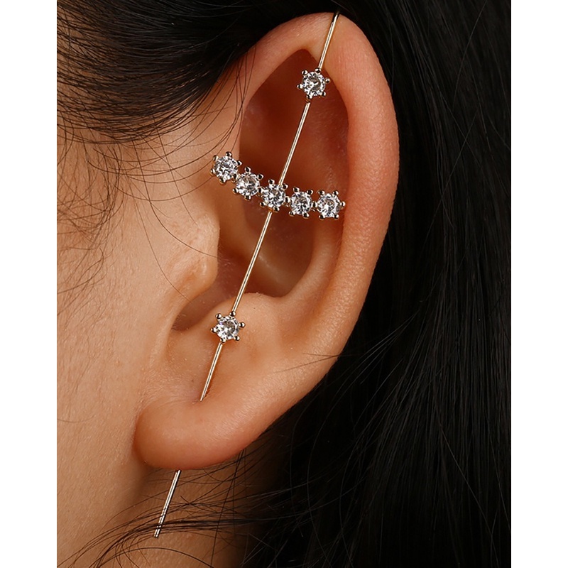 Khuyên Tai Dạng Móc Đính Đá Cho Nữ Mã 2022