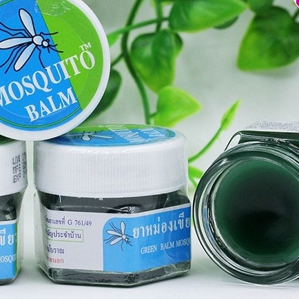 [CAM KẾT HÀNG CHÍNH HÃNG]Kem Bôi Muỗi Thái Lan GREEN BALM MOSQUITO