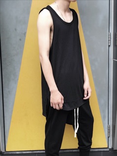 Áo tanktop layer màu đen