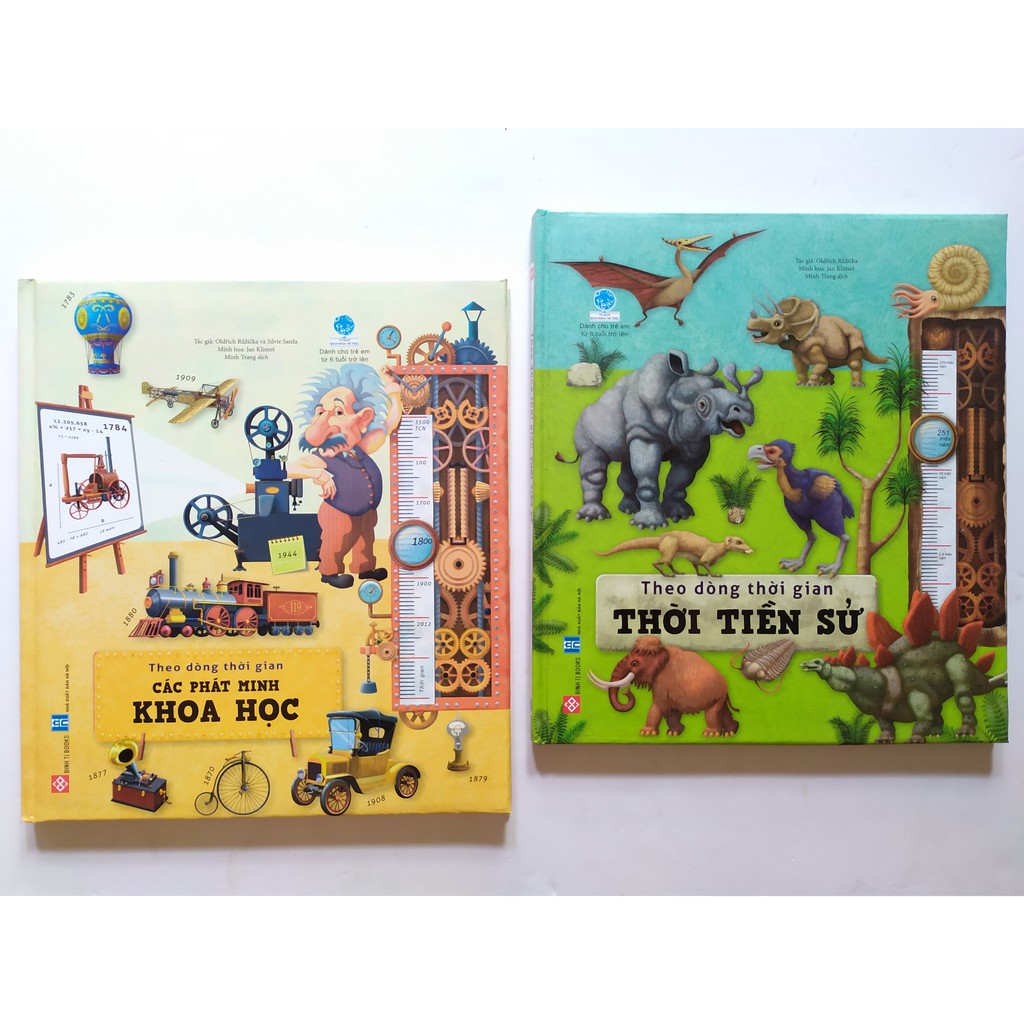 Sách - Theo Dòng Thời Gian - Thời Tiền Sử + Các Phát Minh Khoa Học