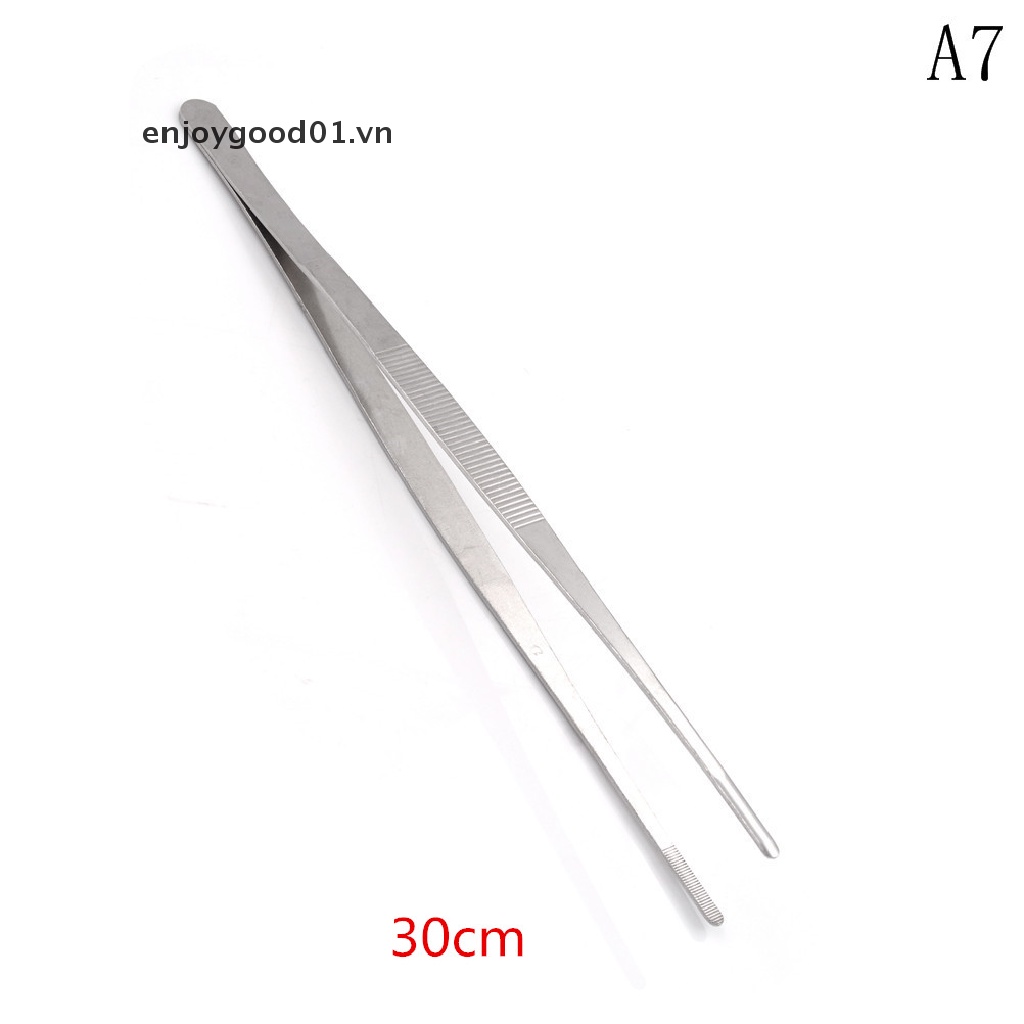 Nhíp Dài Thẳng Bằng Thép Không Gỉ Gắp Thực Vật / Bể Cá