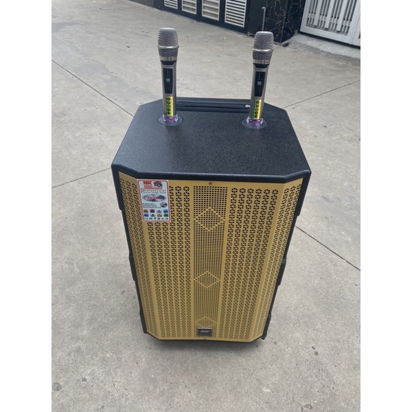 Loa kéo 4 tấc Bose 905 bass treble sập sình tiếng động siêu hay - kèm 2 micro cực bắt âm