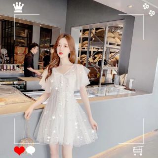Đầm dư tiệc lấp lánh tiểu thư