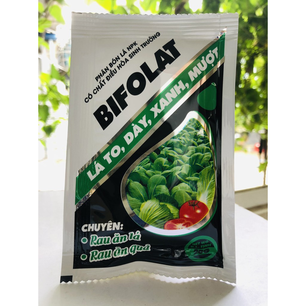 Bifolat Nitrophos 20g - Phân Bón Lá Chuyên Các Loại Rau