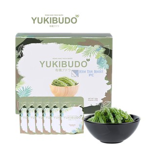 Combo 6 gói Rong nho tách nước Yukibudo tiêu chuẩn Organic Food cực ngon