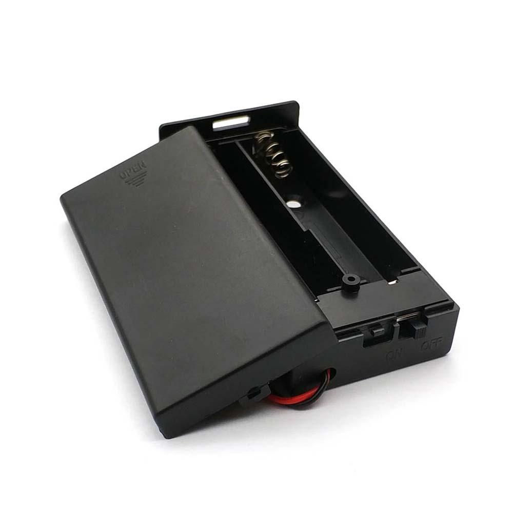 Hộp Pin Sạc Dự Phòng 18650 Làm Từ ABS Cứng Pin Kèm Pin Tiện Dụng Giá Đỡ