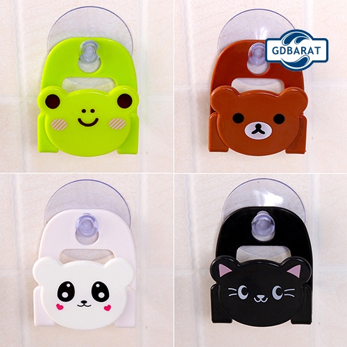 Giá Đỡ Xà Phòng Hình Động Vật Hoạt Hình Có Giác Hút Tiện Dụng Cho Nhà Tắm / Nhà Bếp