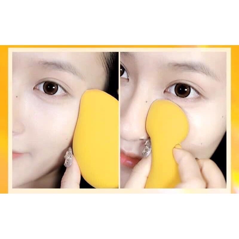 Mút Trang Điểm tán kem nền hình hồ lô