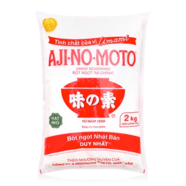 Mì chính Ajinomoto 454g-2kg bột ngọt Nhật Bản