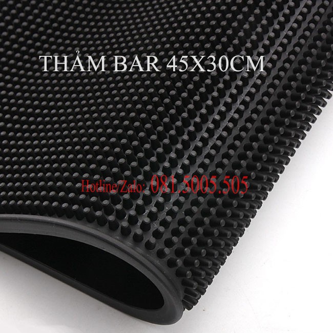 [Sỉ] Thảm Cao Su Quầy Bar kích thước 45x30cm - Thảm bar pha chế