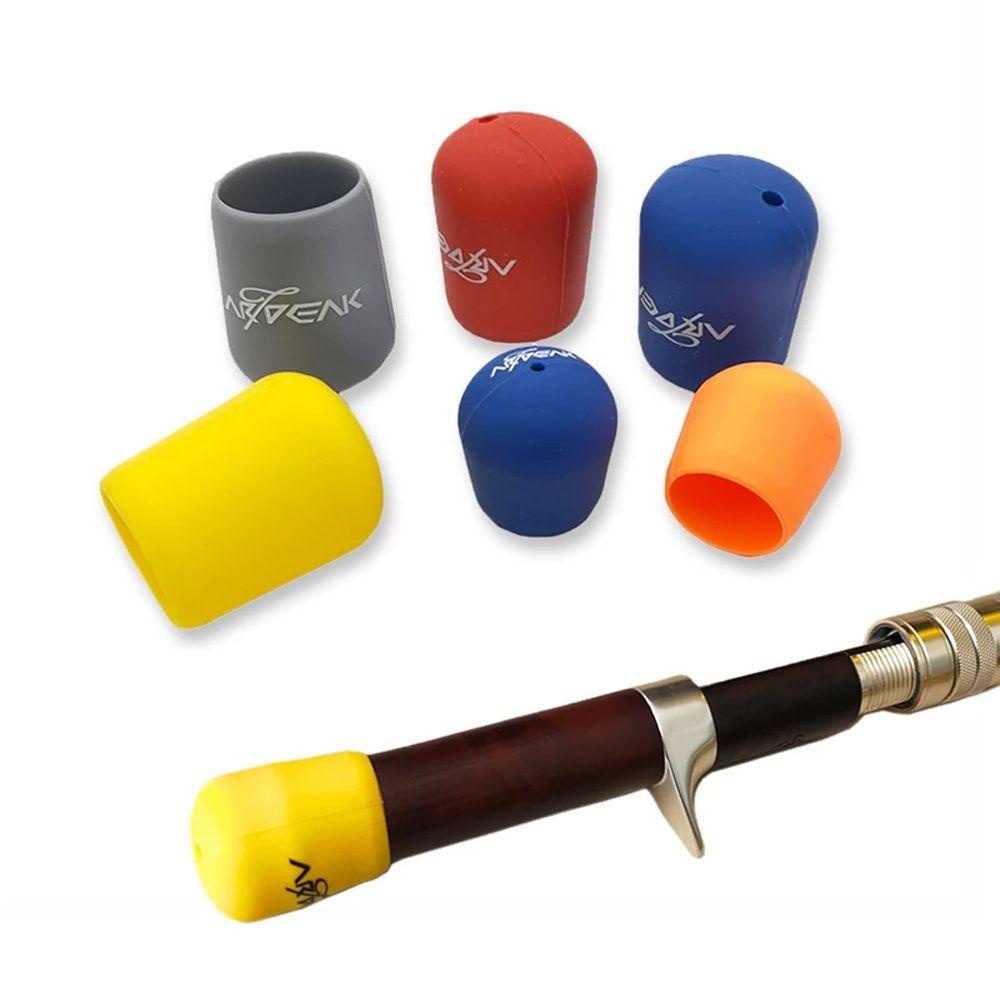 Vỏ Silicon Bảo Vệ Tay Cầm Cần Câu Cá Màu Sắc Ngẫu Nhiên Ốp