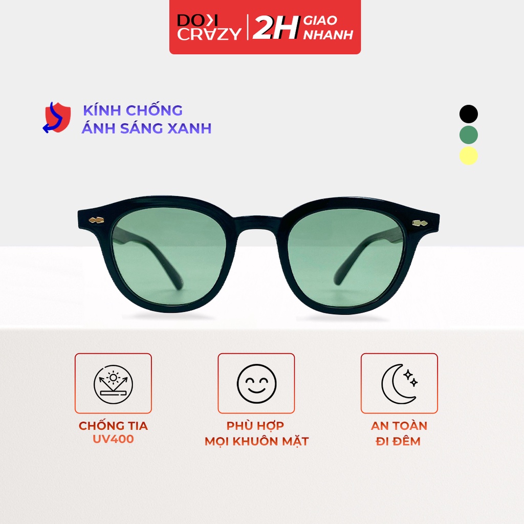 Kính mát DOKCRAZY TIGA chống UV400 sang chảnh hot trend hàn quốc