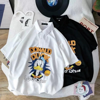 Áo Polo form rộng Donald, JACKLANE , Áo Polo oversize Unisex, Jack Lane